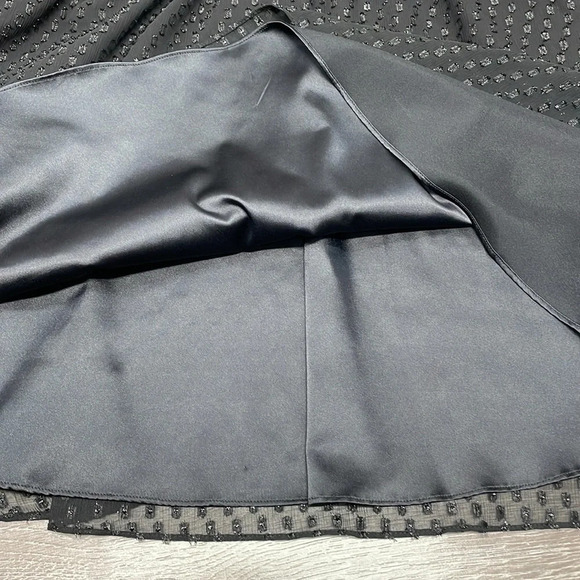 Express Black Halter Dress Keyhole Front and Back L - Picture 12 of 16